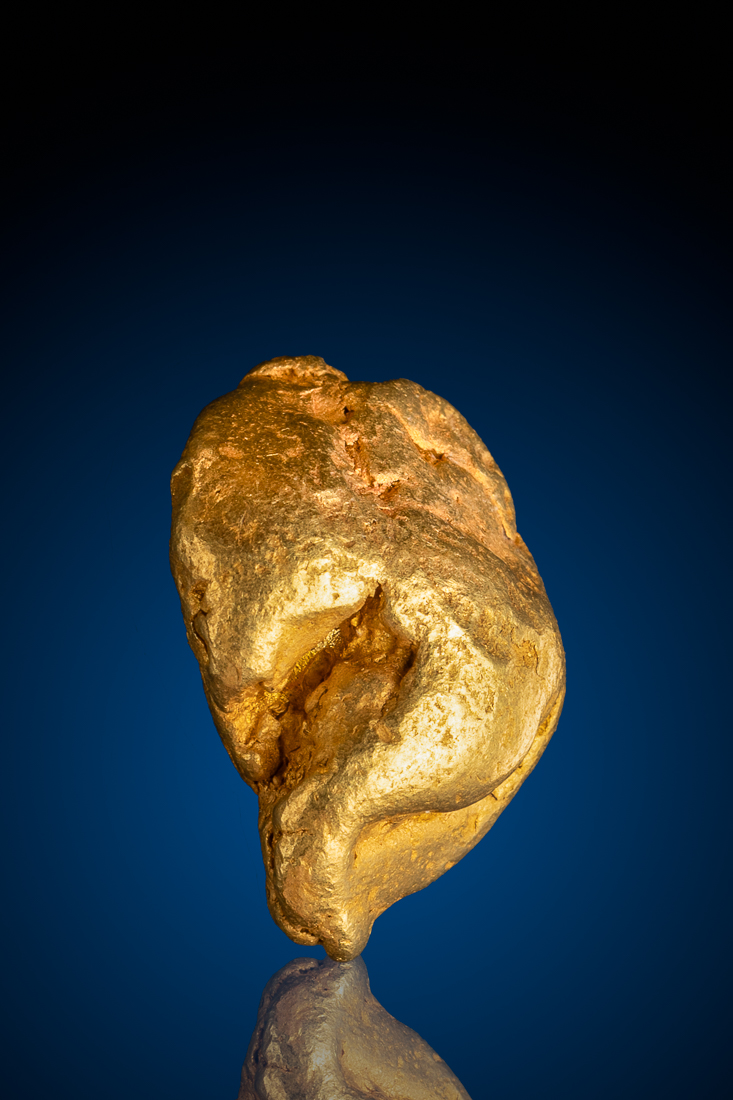 (image for) Heavy Rare American River Natural Gold Nugget - 26.02 grams